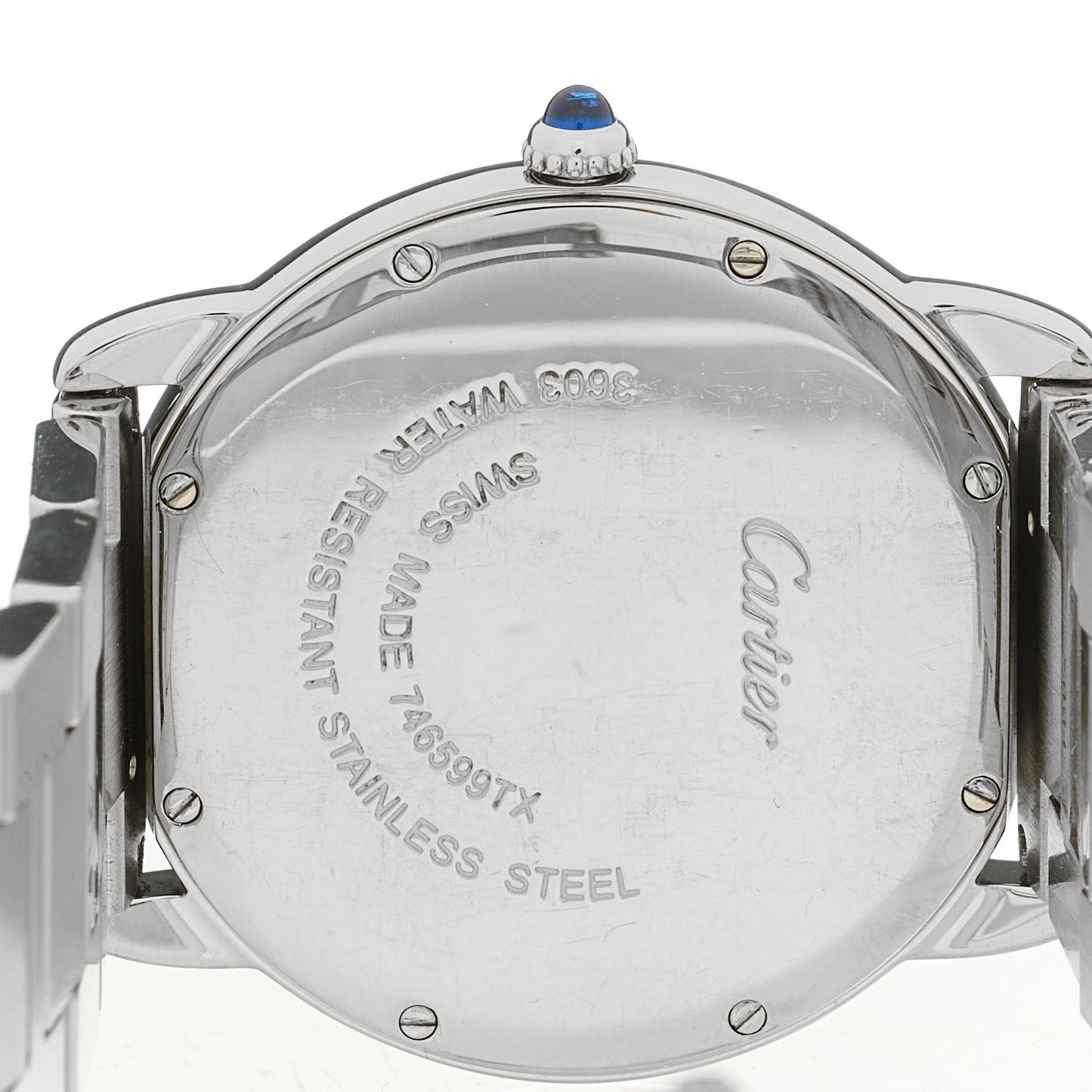 Stainless Steel 36mm Ronde Solo Quartz Watch