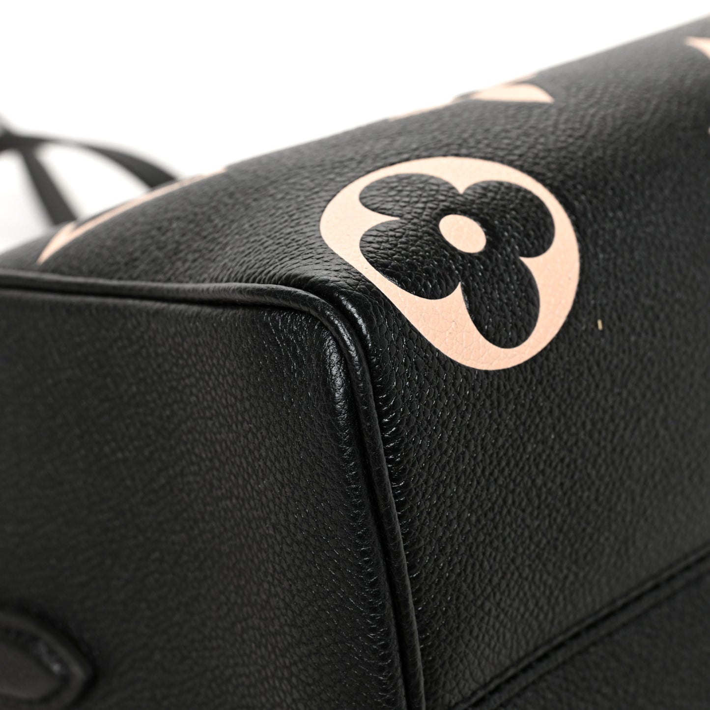 Empreinte Monogram Giant Speedy Bandouliere 25 Black Beige