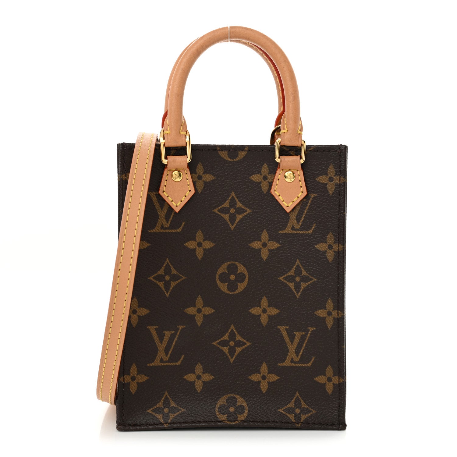 Louis Vuitton Monogram Petit Sac Plat 1 of 11