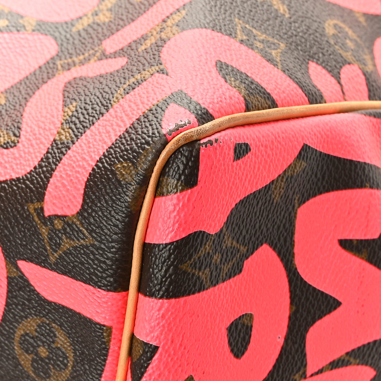 Monogram Graffiti Keepall 50 Fuchsia