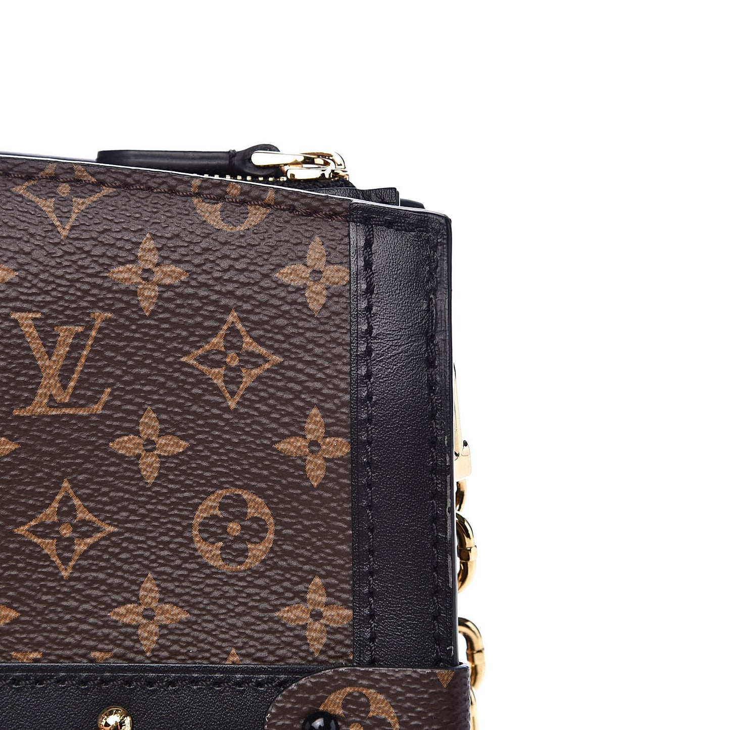 Reverse Monogram Trunk Clutch