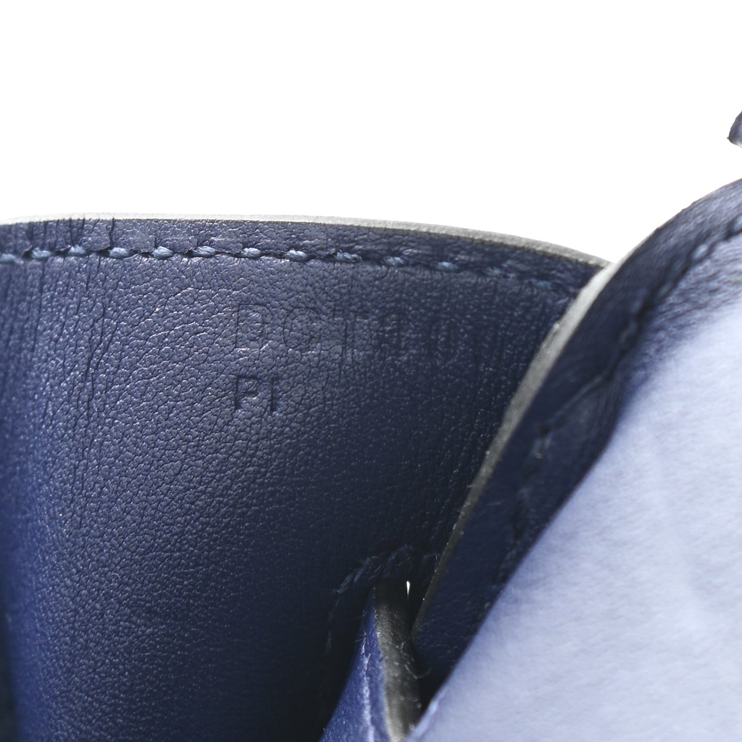 Swift Epsom Tressage Birkin 30 Bleu Encre Bleu Du Nord Gold