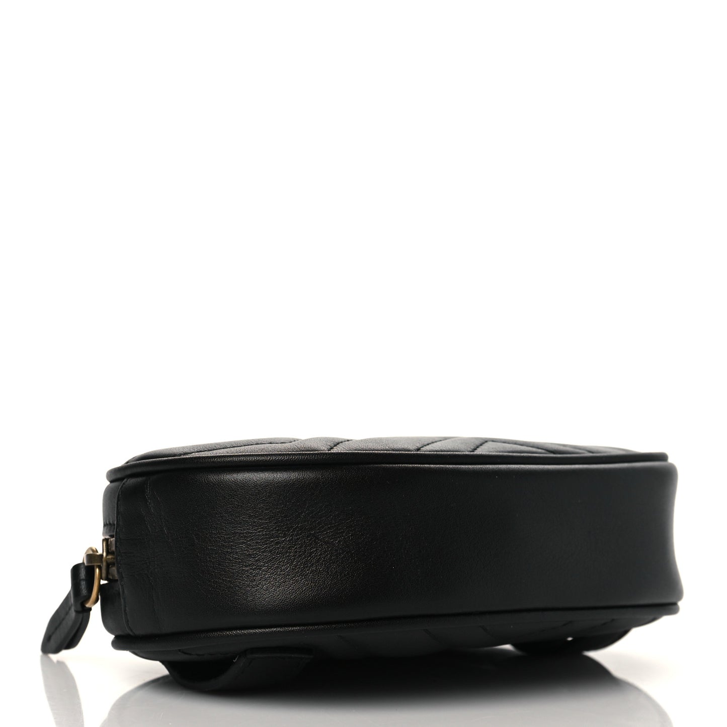 Calfskin Matelasse GG Marmont Belt Bag 85 34 Black