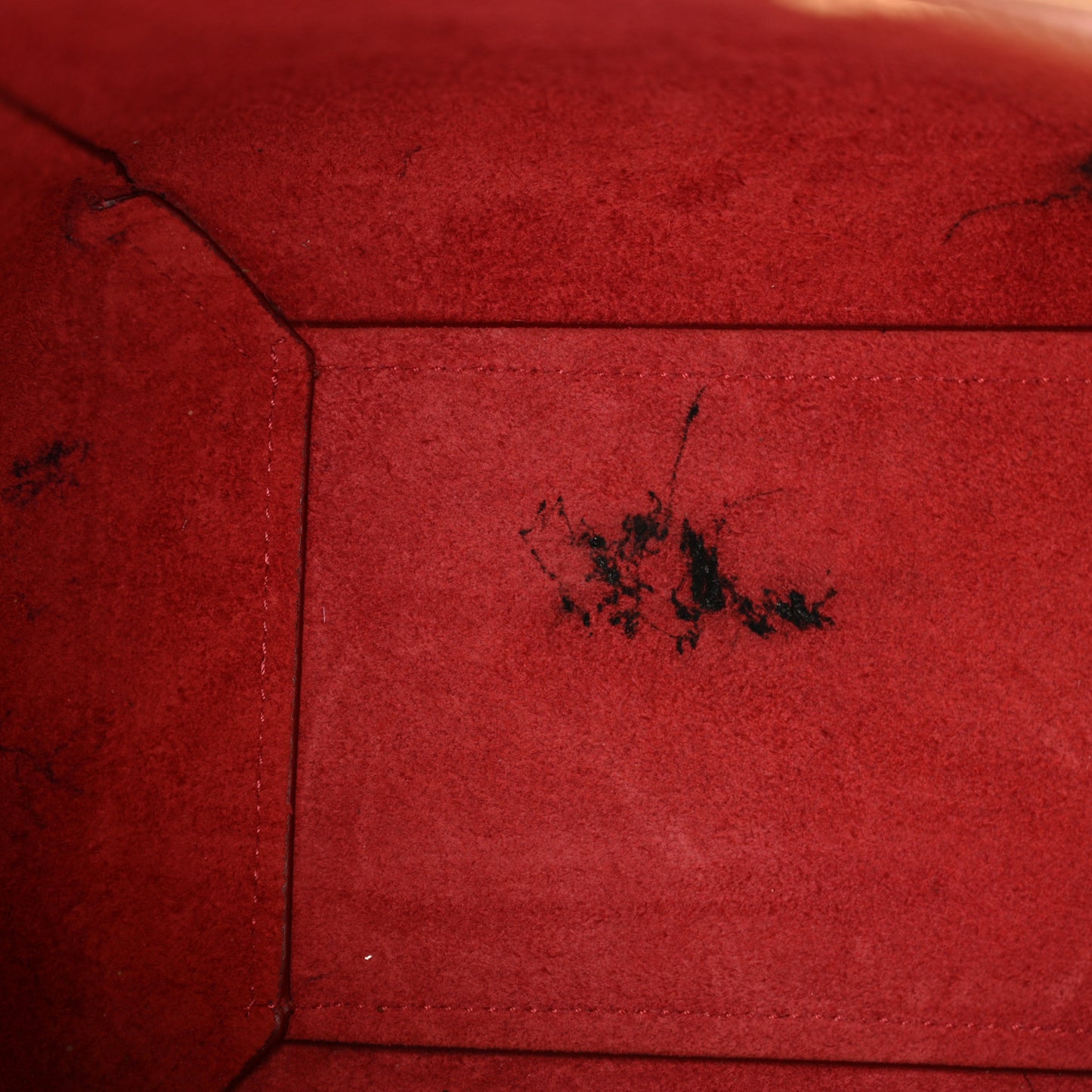 Baby Grained Calfskin Micro Belt Bag Coquelicot