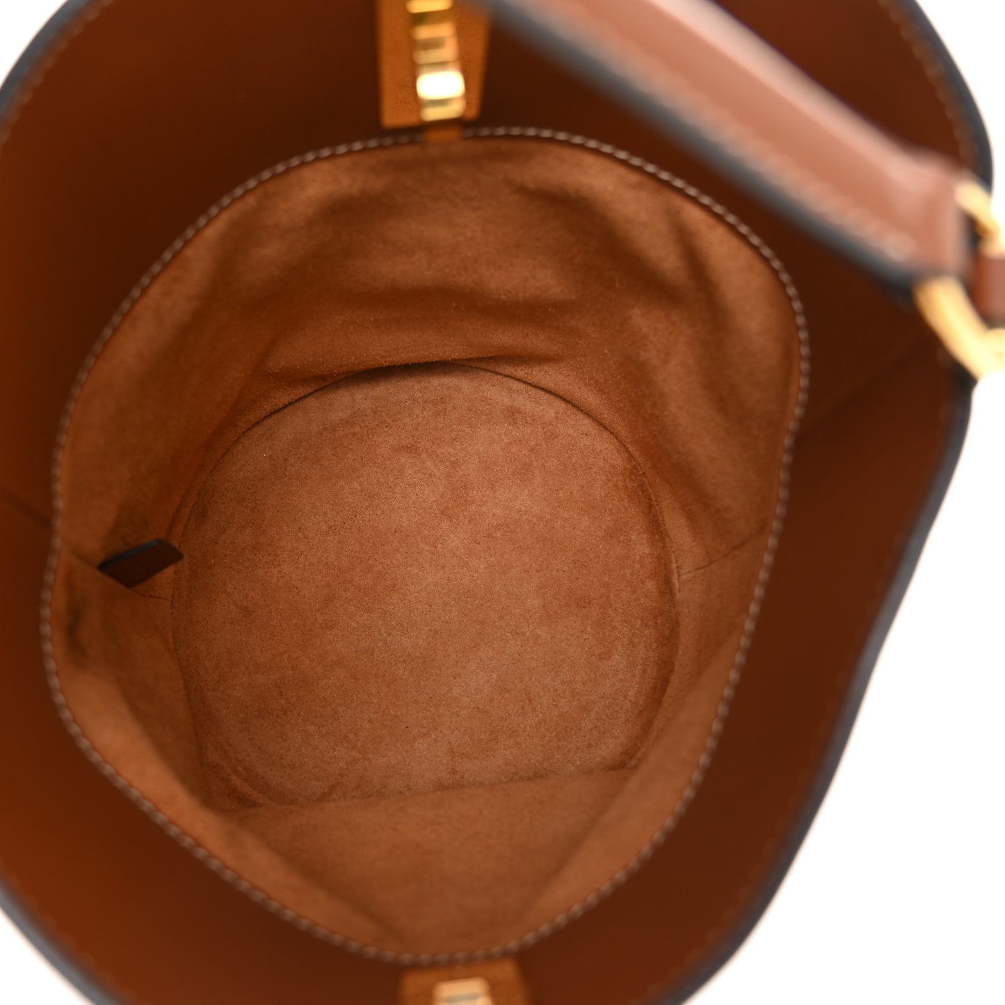 Smooth Calfskin Teen Bucket 16 Tan