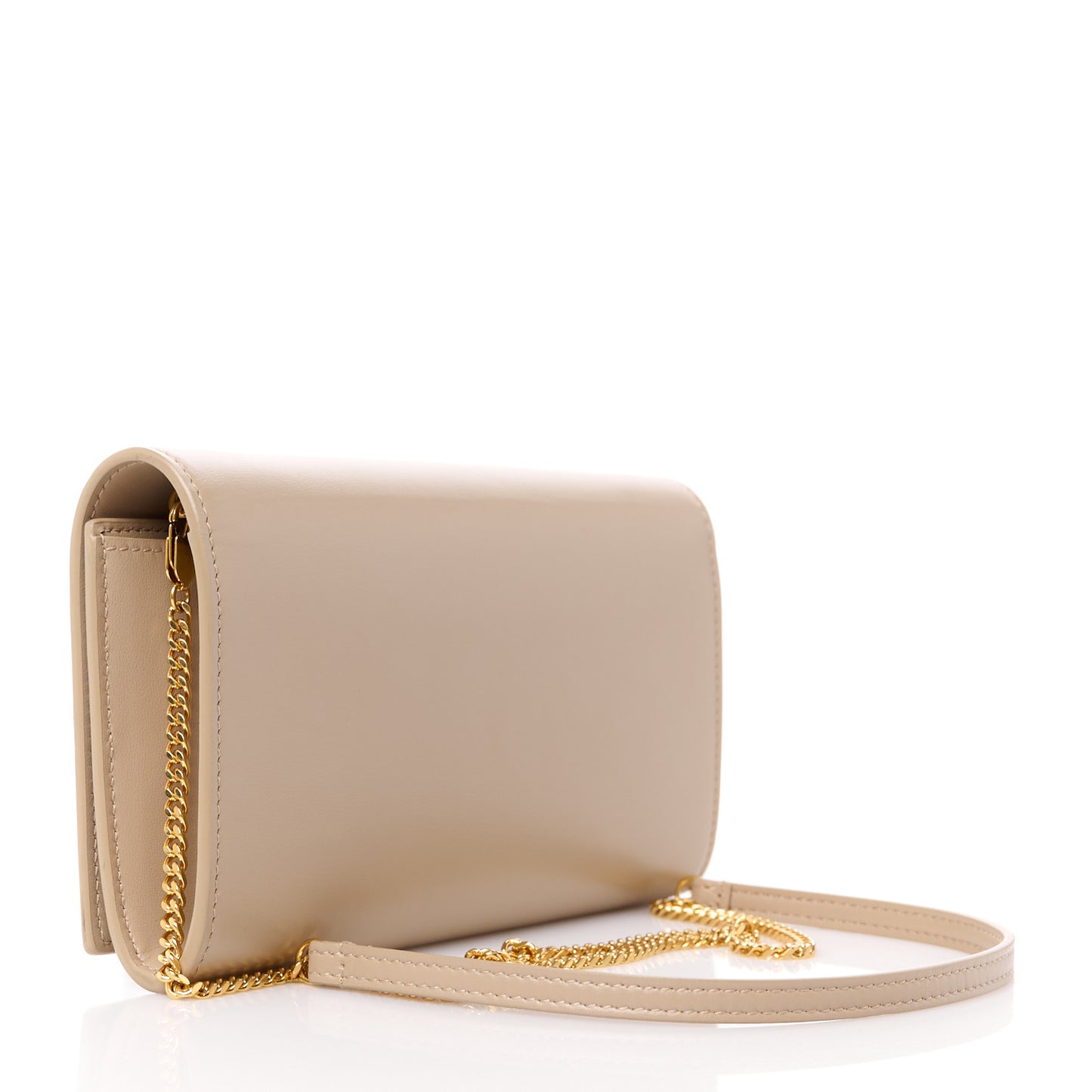 Smooth Calfskin Mini Paris Bag Dark Beige