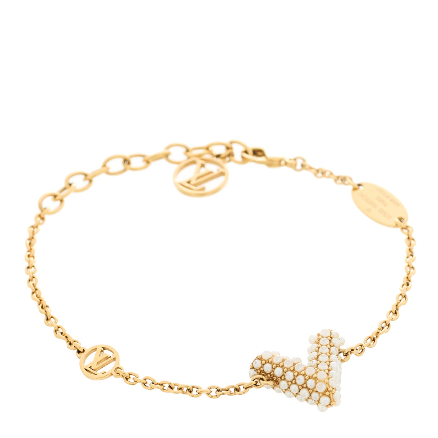 Essential V Perle Bracelet Gold