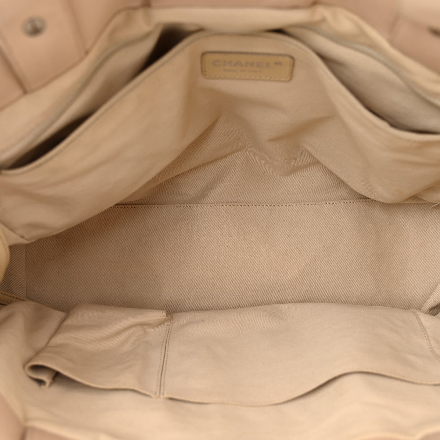 Chanel Caviar Executive Cerf Shopper Tote Beige 5 of 14