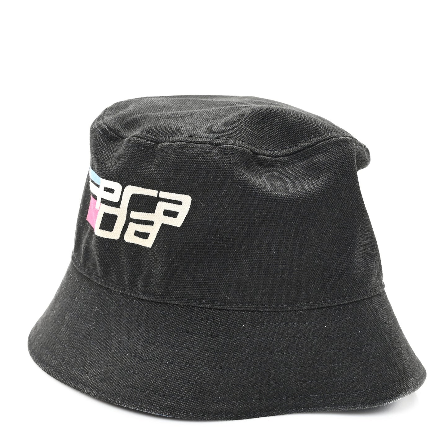 Canvas Racing Logo Womens Bucket Hat M Black