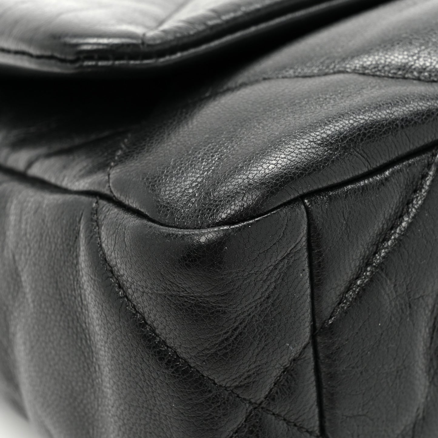 Goatskin Quilted Medium Chanel 19 Flap Black