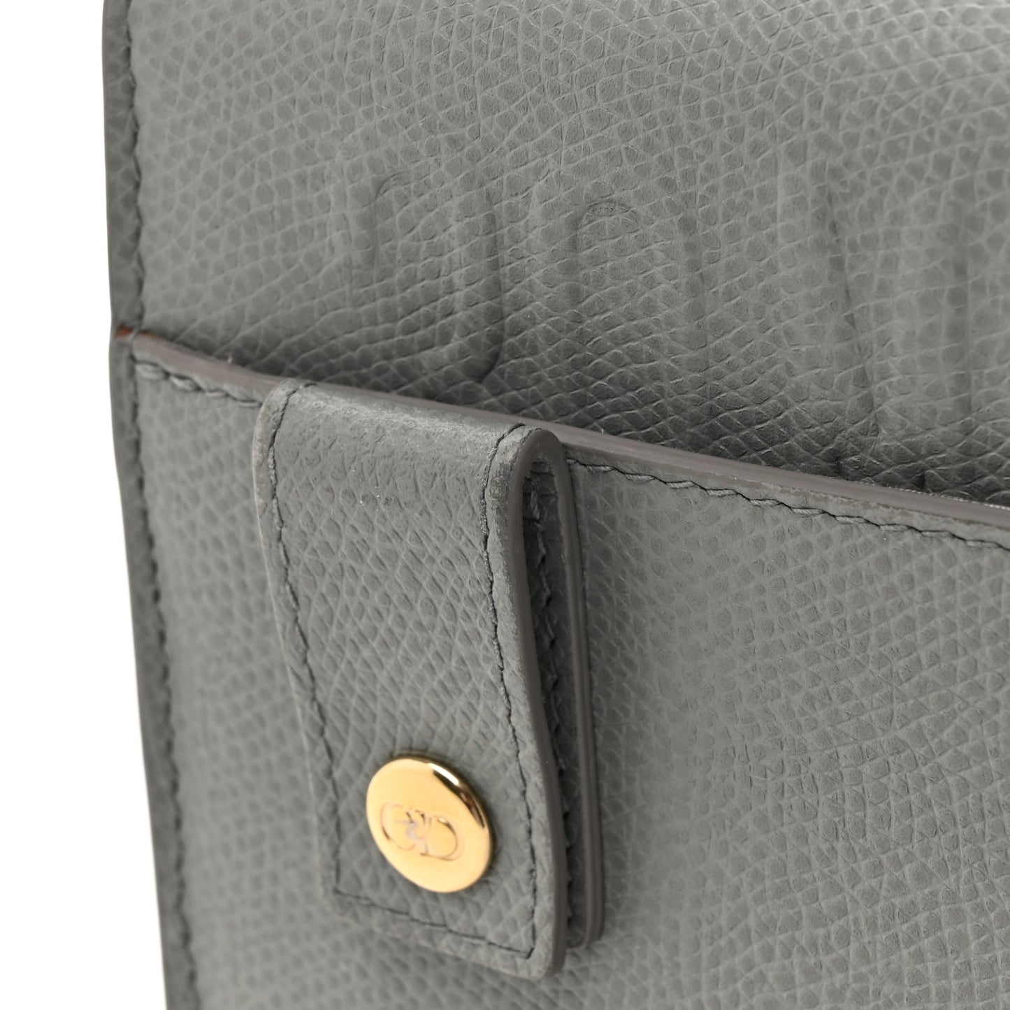 Calfskin 30 Montaigne 2 in 1 Pouch Grey