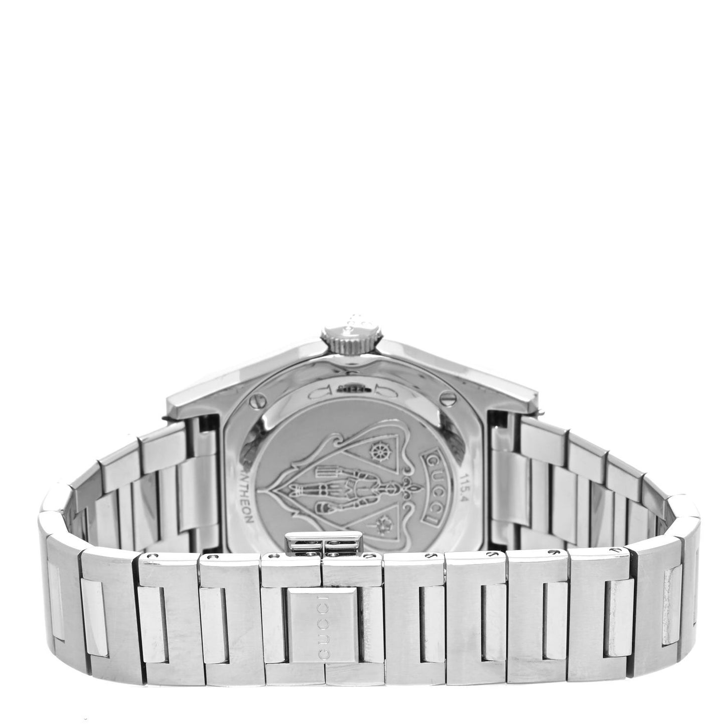 Stainless Steel Mother of Pearl 36mm Pantheon Quartz Watch