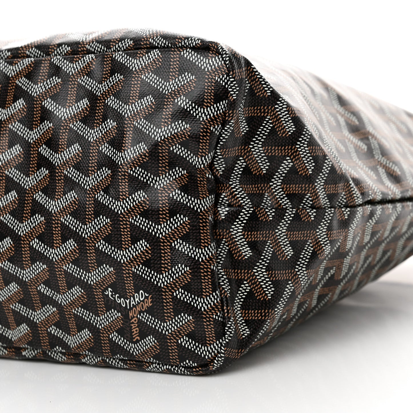 Goyardine Saint Louis PM Black Gold