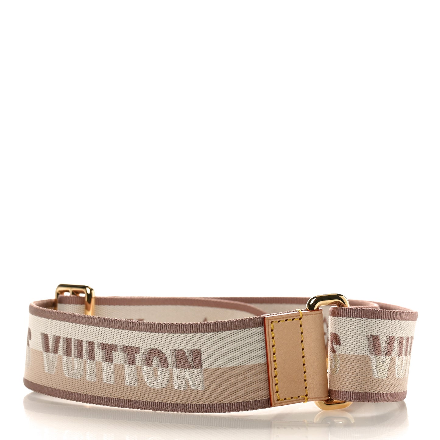 Jacquard Neverfull BB Shoulder Strap Beige Brown