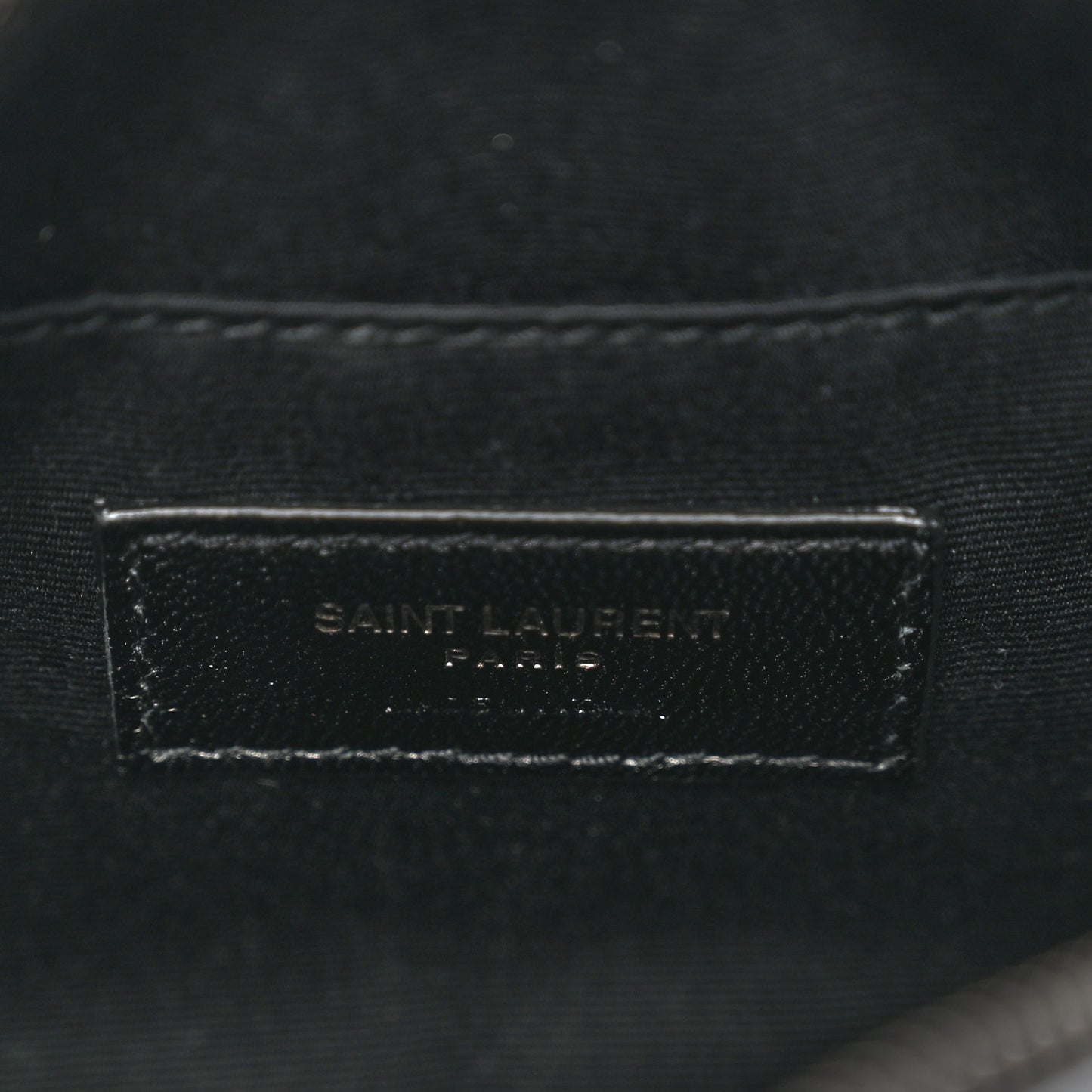 Calfskin Matelasse Monogram Lou Belt Bag Black