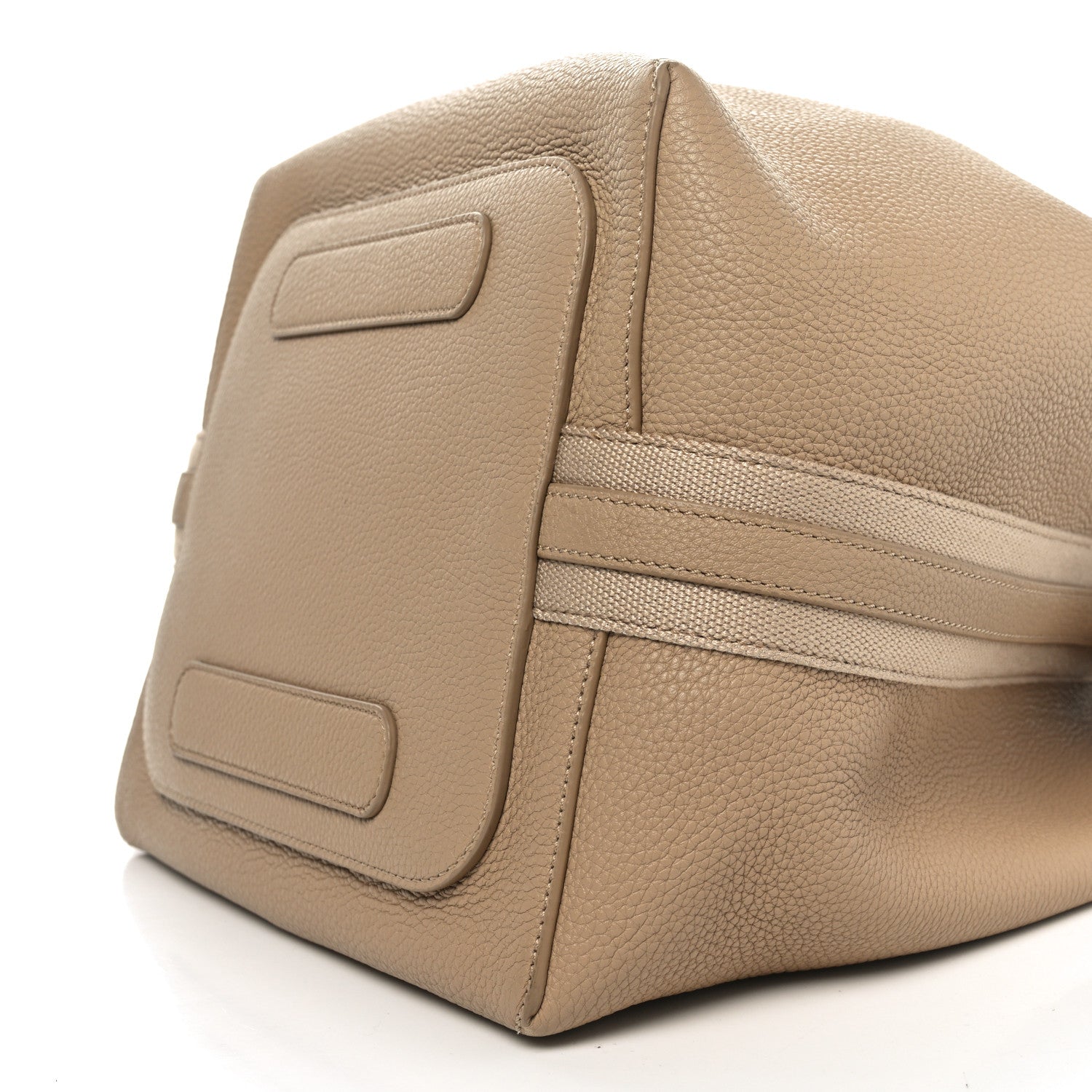 Loro Piana Grained Calfskin Large Bale Bag Light Mastic 9 of 9