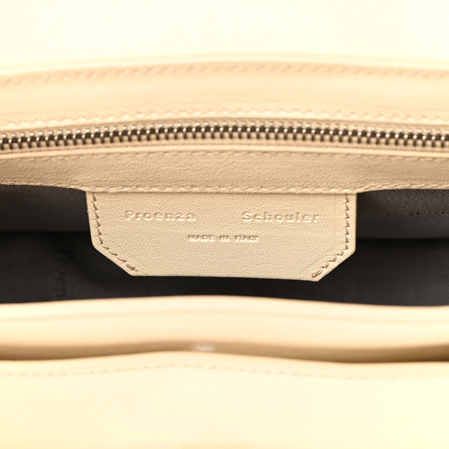 Lambskin Tiny PS1 Satchel Beige