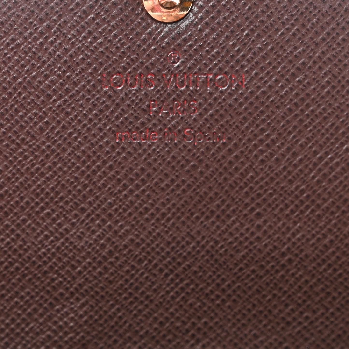 Damier Ebene Sarah Wallet NM