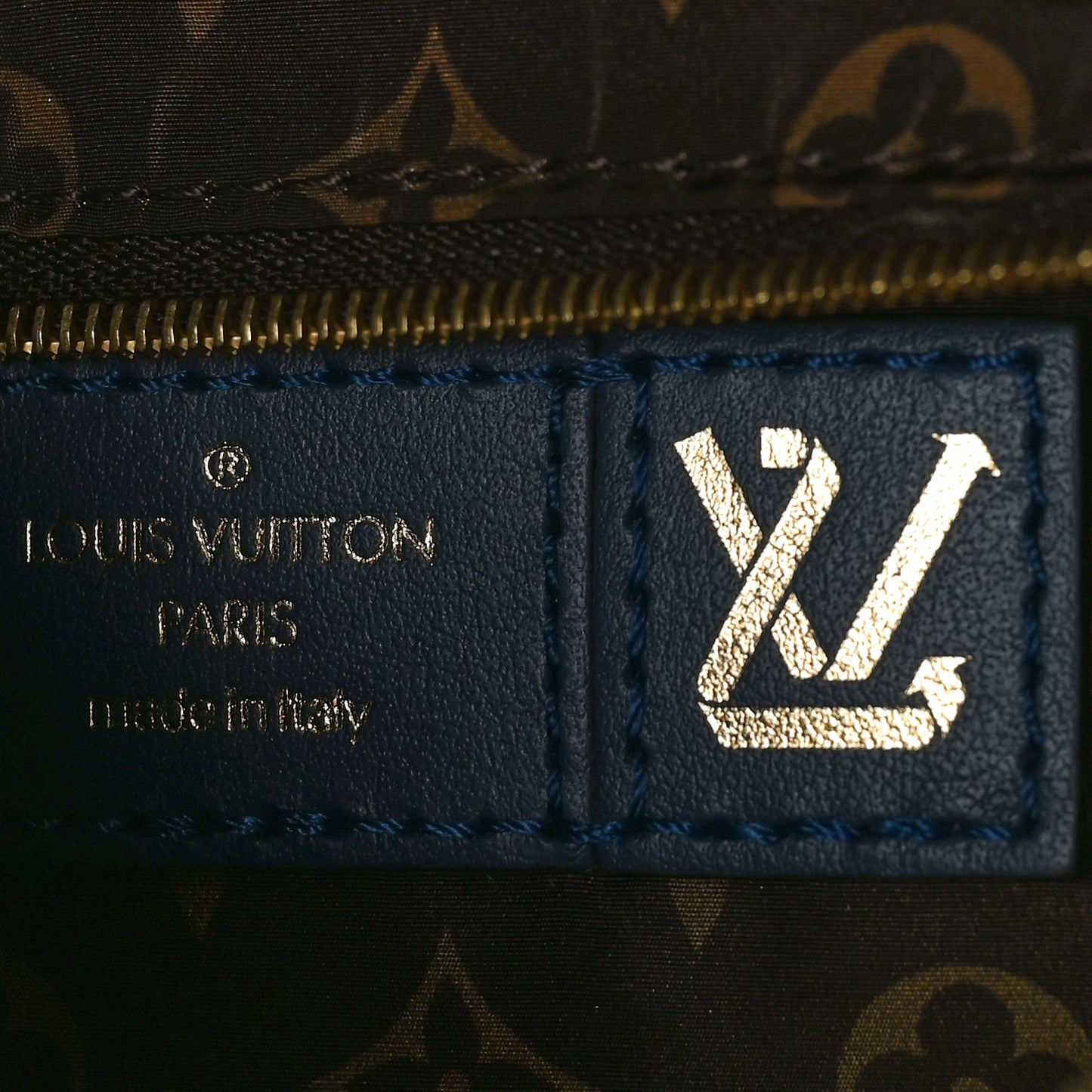 Econyl Mini Monogram Pillow Speedy Bandouliere 25 Navy