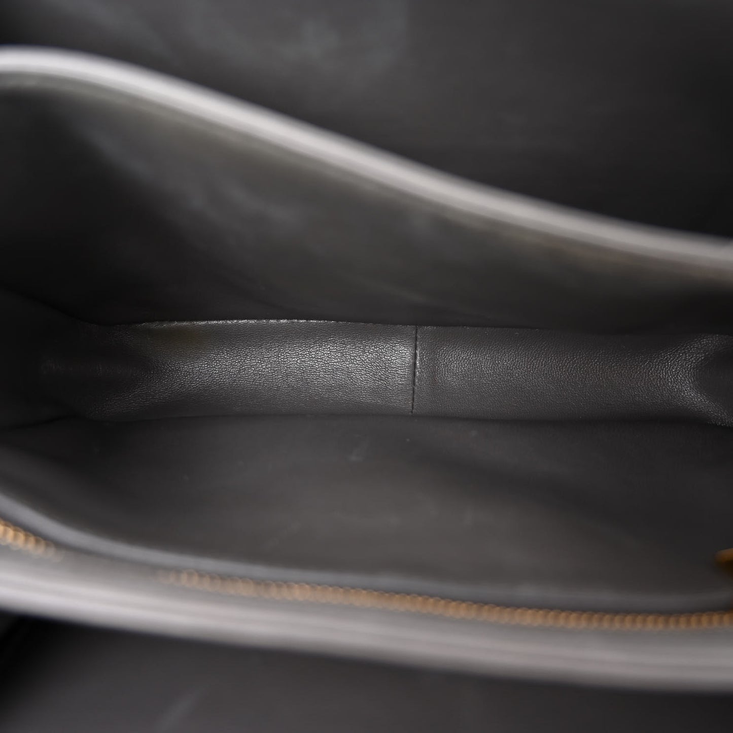 Shiny Calfskin Medium Triomphe Grey