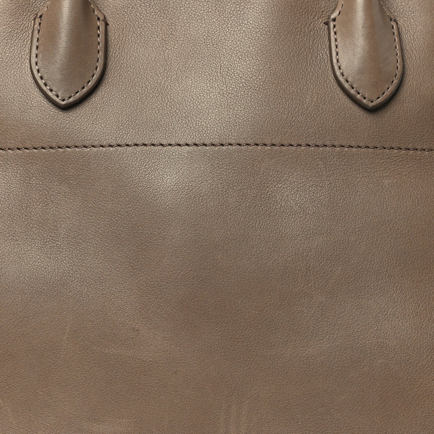 Polished Saddle Calfskin Soft Margaux 12 Mouse Grey