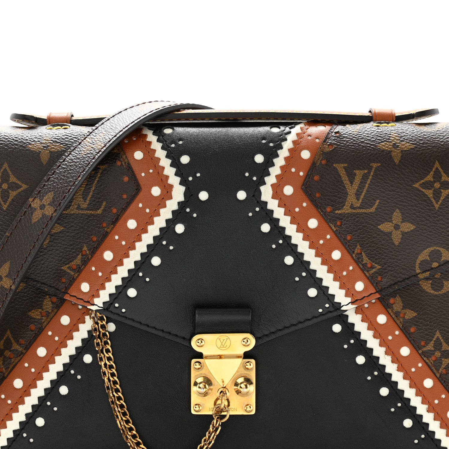 Louis Vuitton Monogram Brogue Pochette Metis 7 of 13