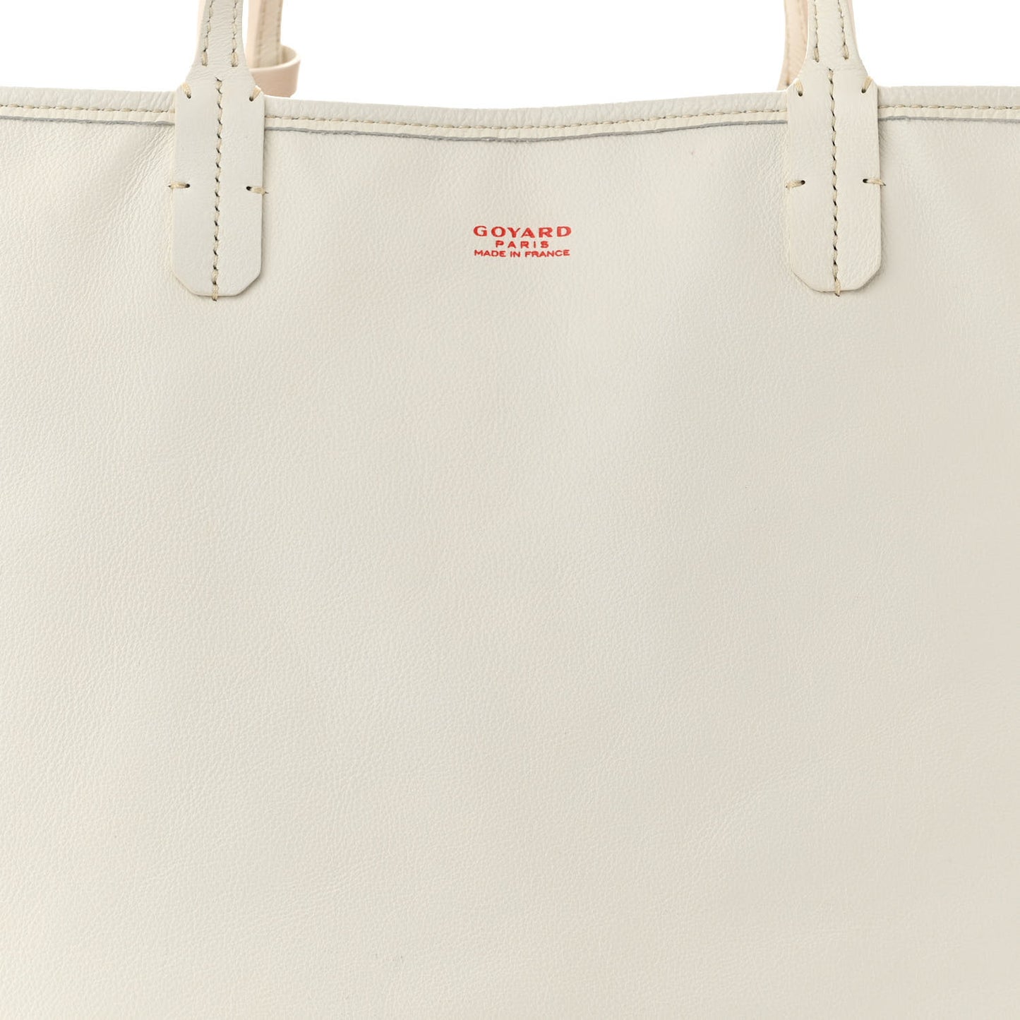 Goyardine Reversible Anjou PM White