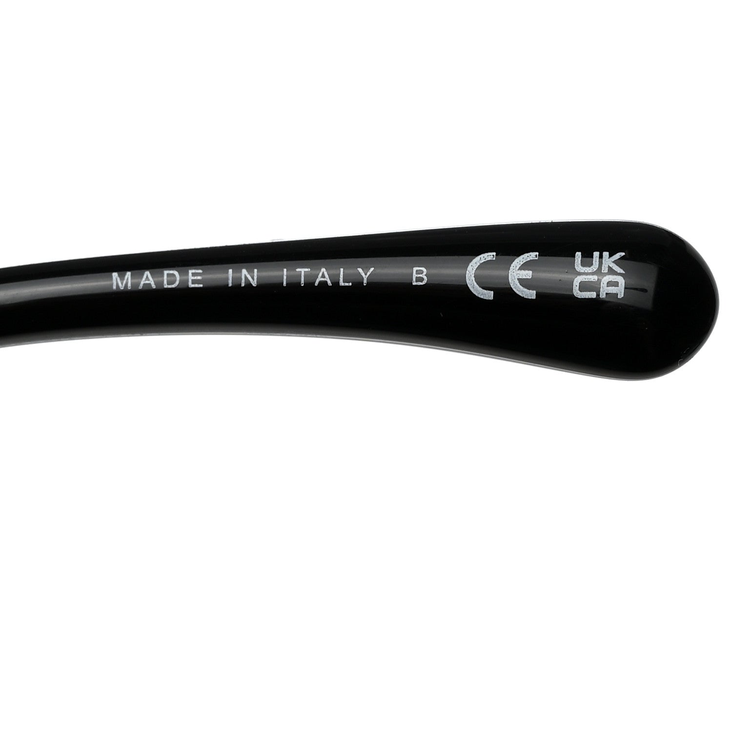 Chanel Acetate Strass Square Sunglasses 5422-B Black White 6 of 8