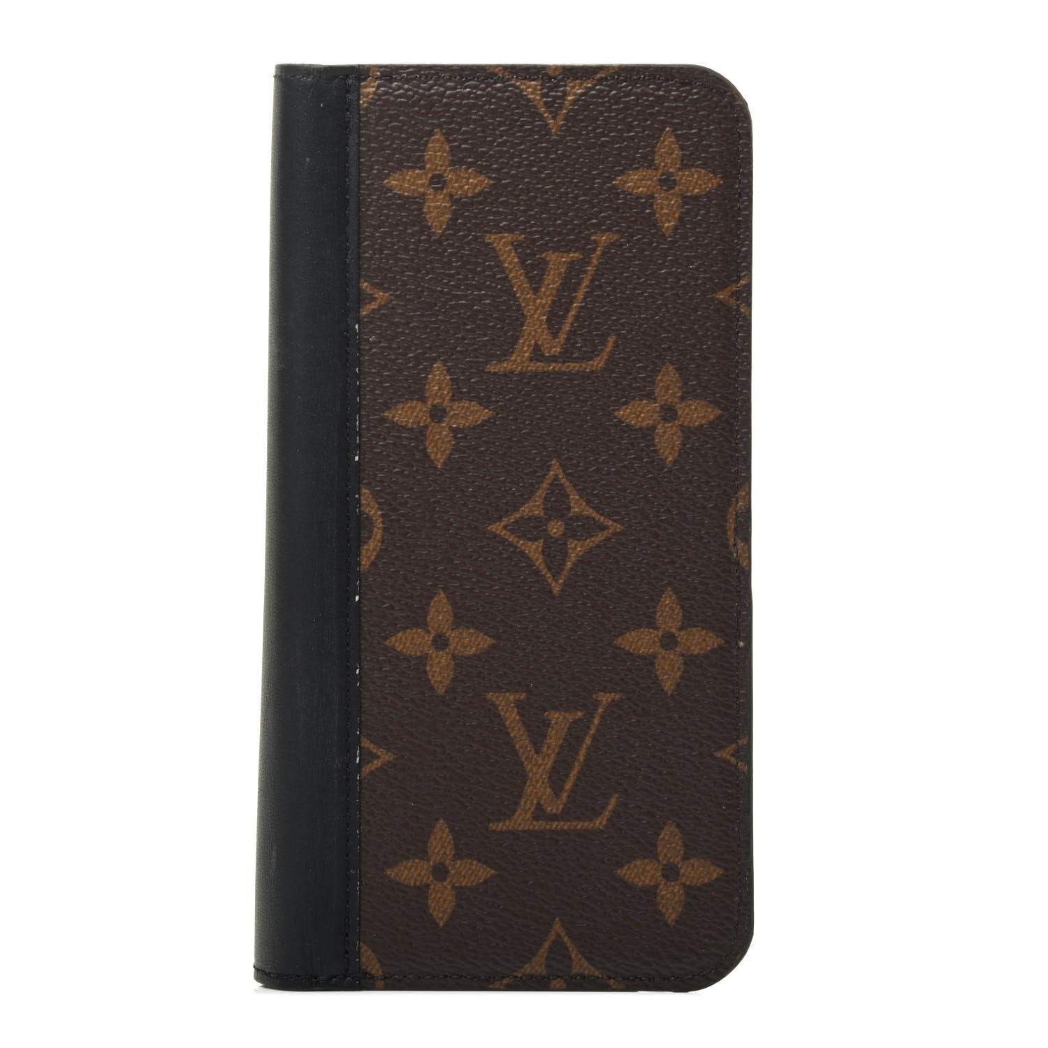 Louis Vuitton iPhone 11 ケース ブラック Louis Vuitton Monogram iPhone 11 Folio Case Black 799632