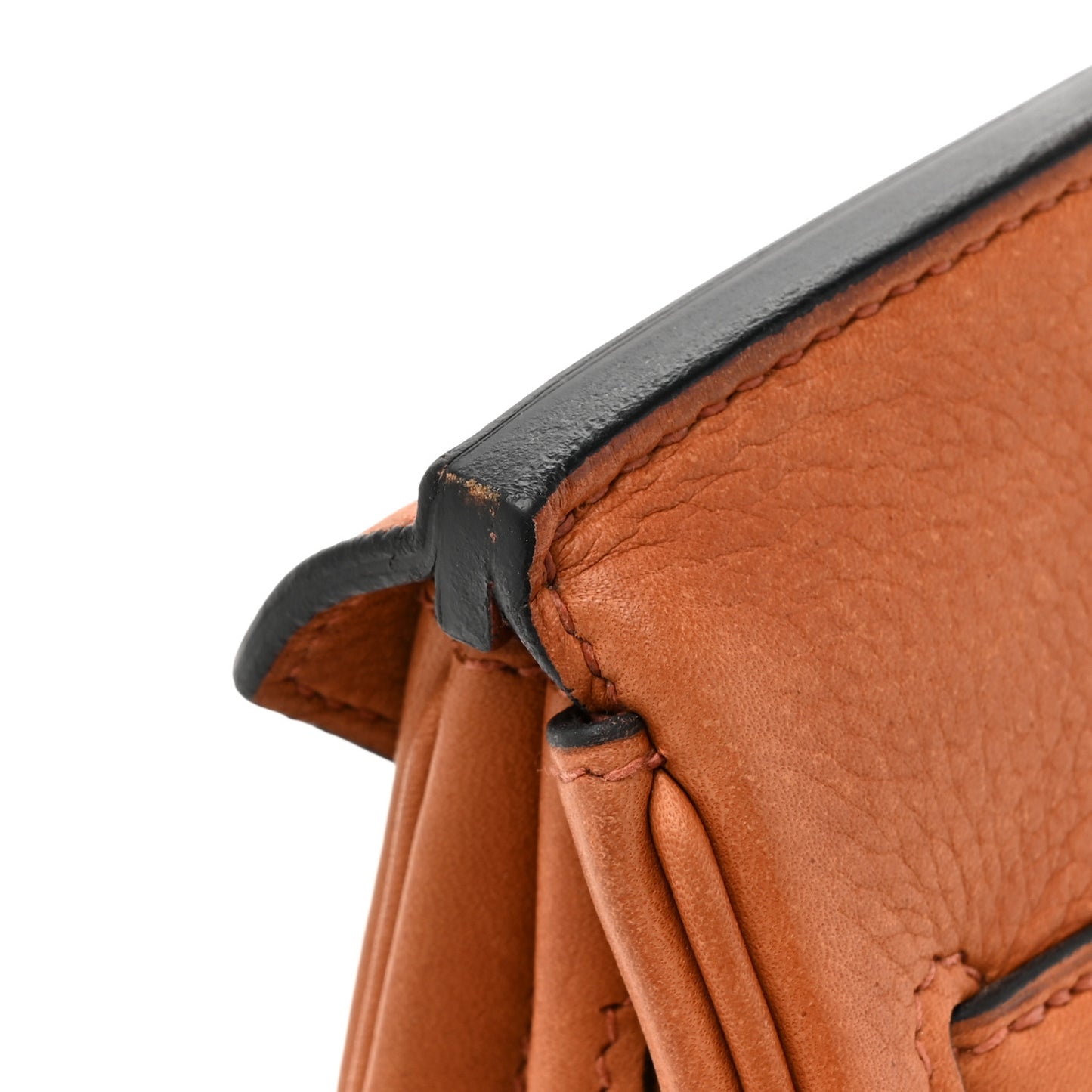 Taurillon Saddle Birkin 30 Cuivre