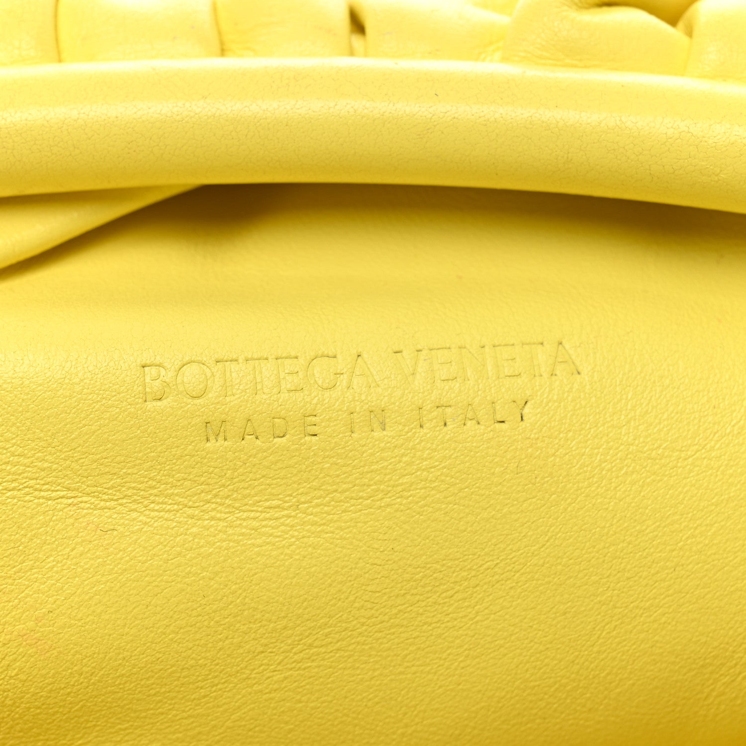 Bottega Veneta Smooth Butter Calf The Pouch Oversized Clutch Sherbert 6 of 10
