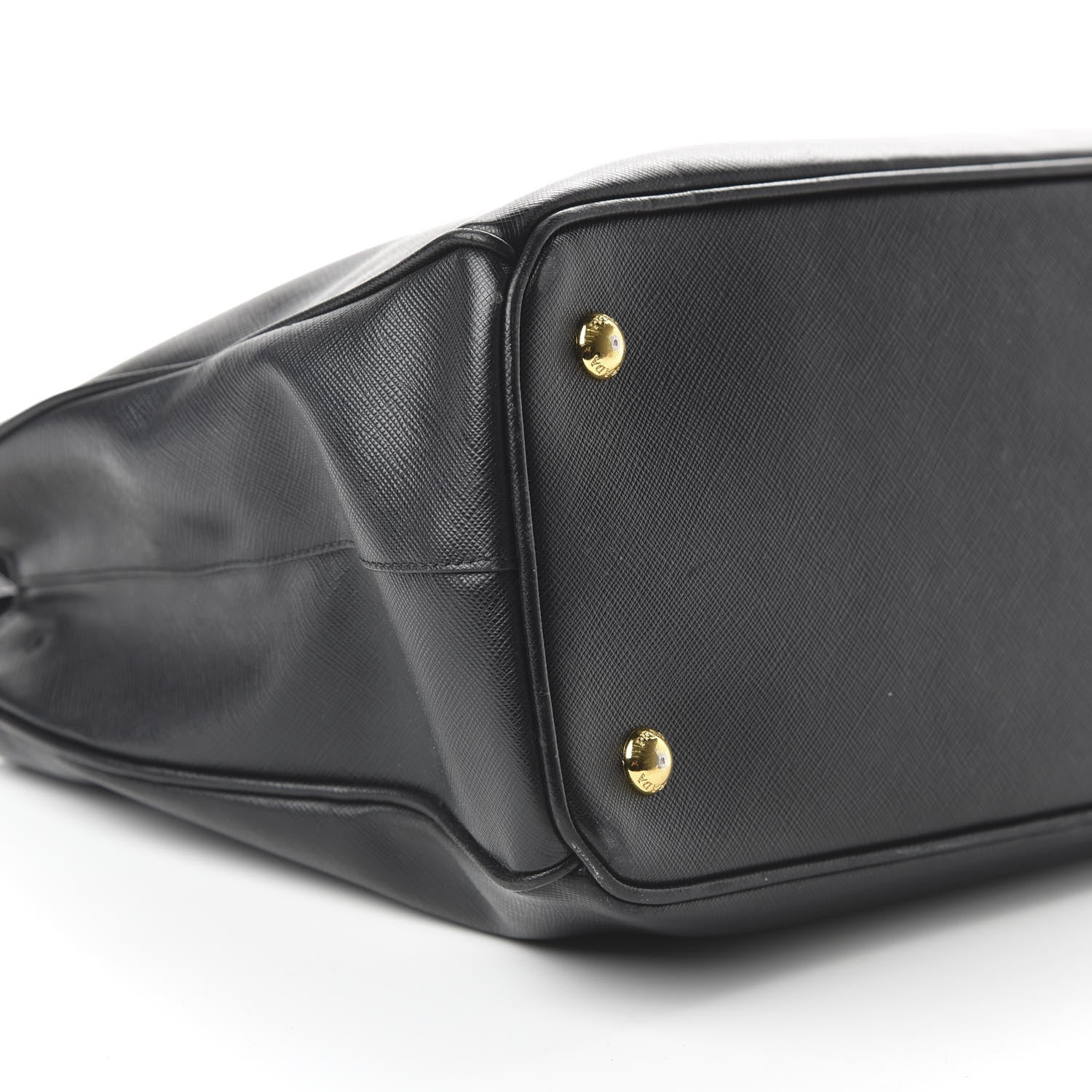 Prada Saffiano Lux Medium Tote Black 6 of 10