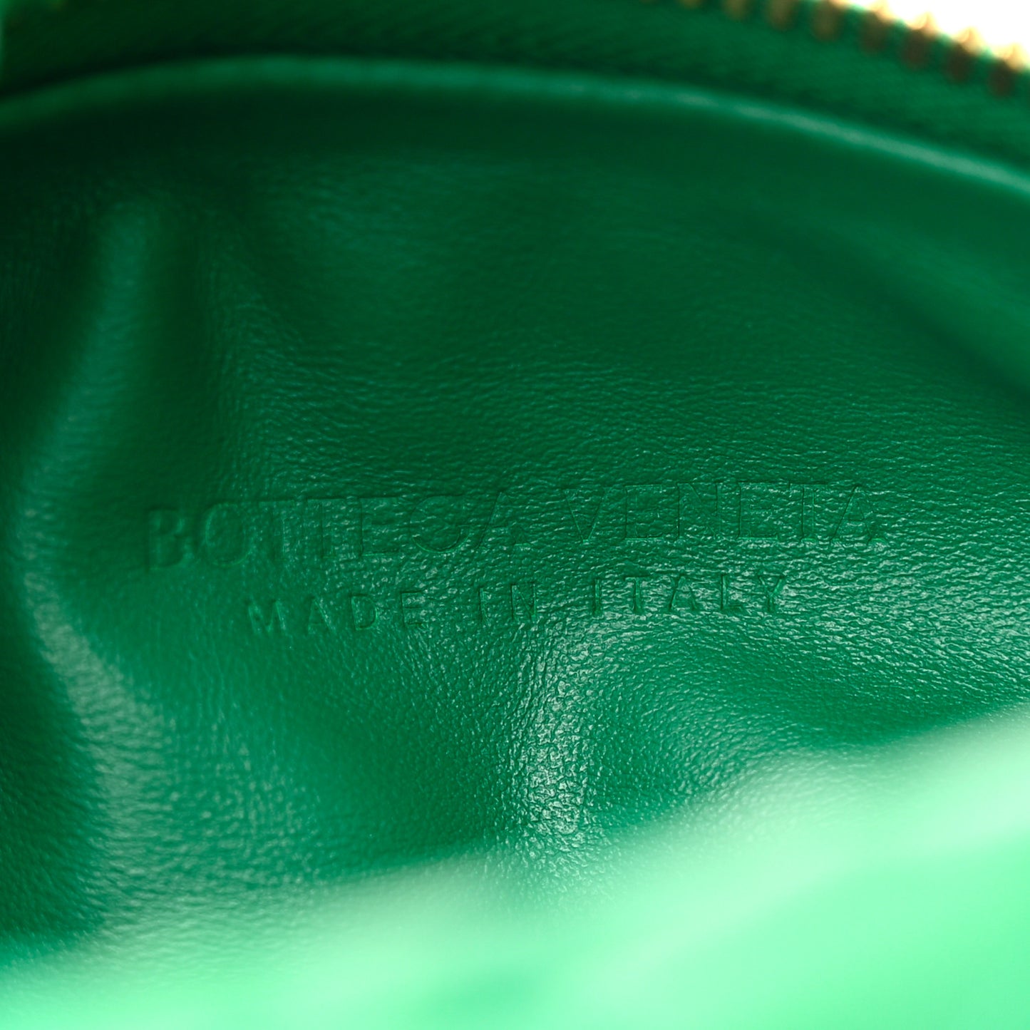 Nappa Intrecciato Mini Jodie Racing Green