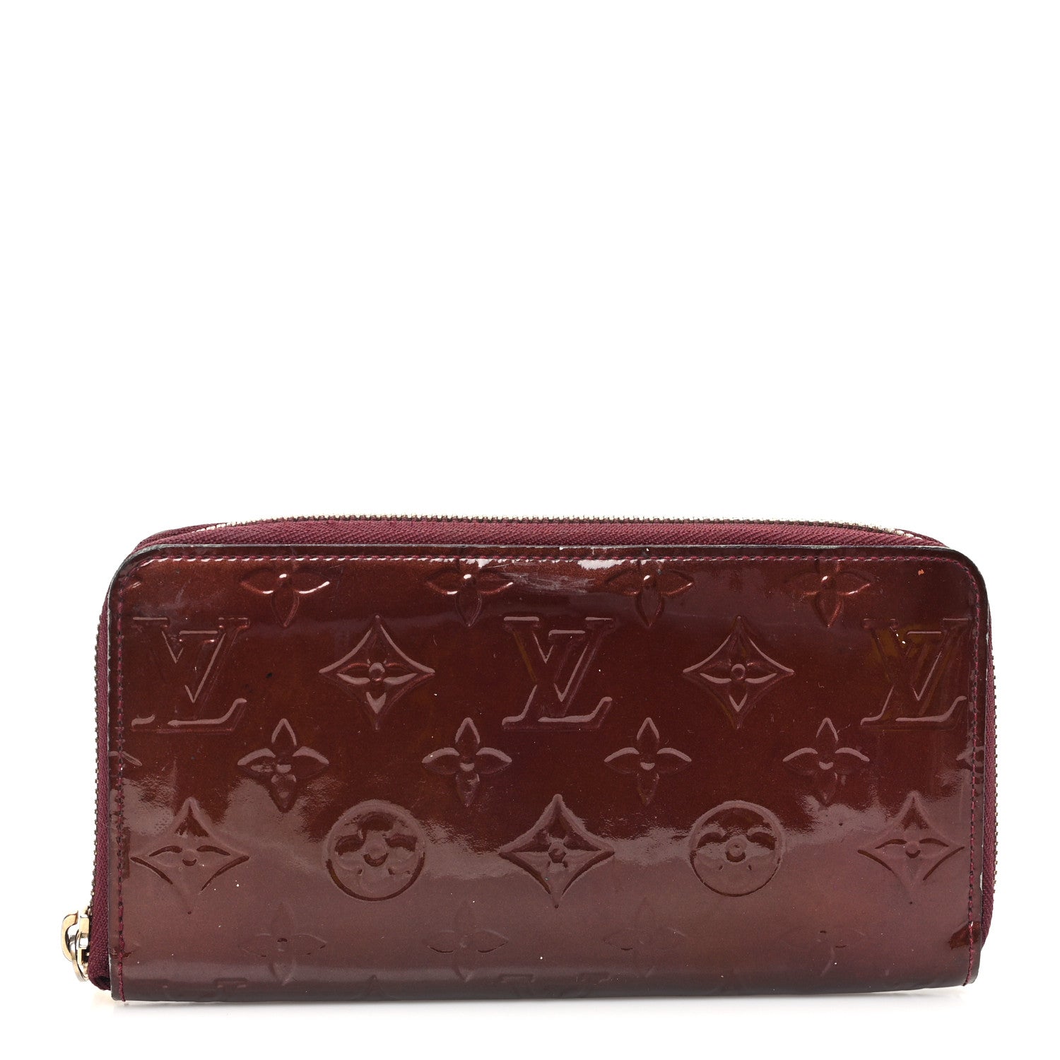 Louis Vuitton Vernis Zippy Wallet Rouge Fauviste 1821384
