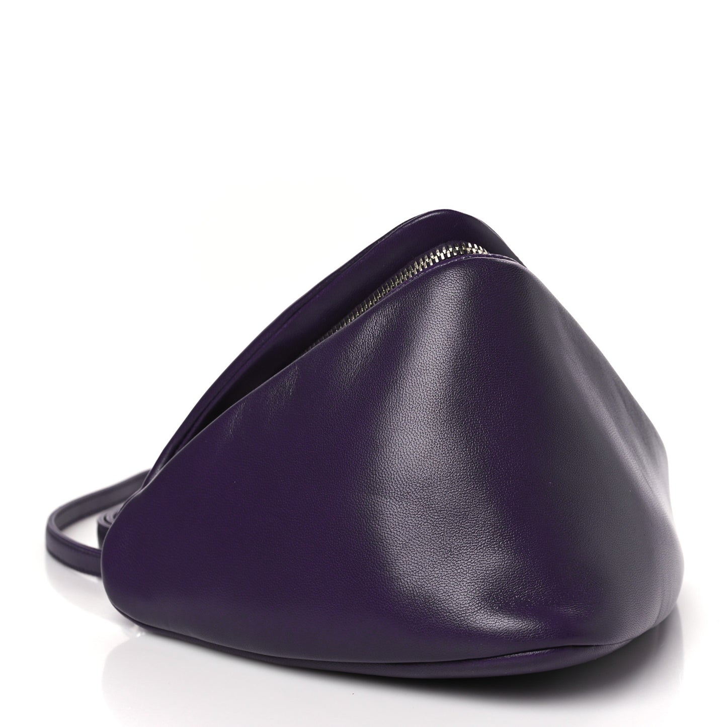 Nappa Padded Signaux Triangle Crossbody Viola