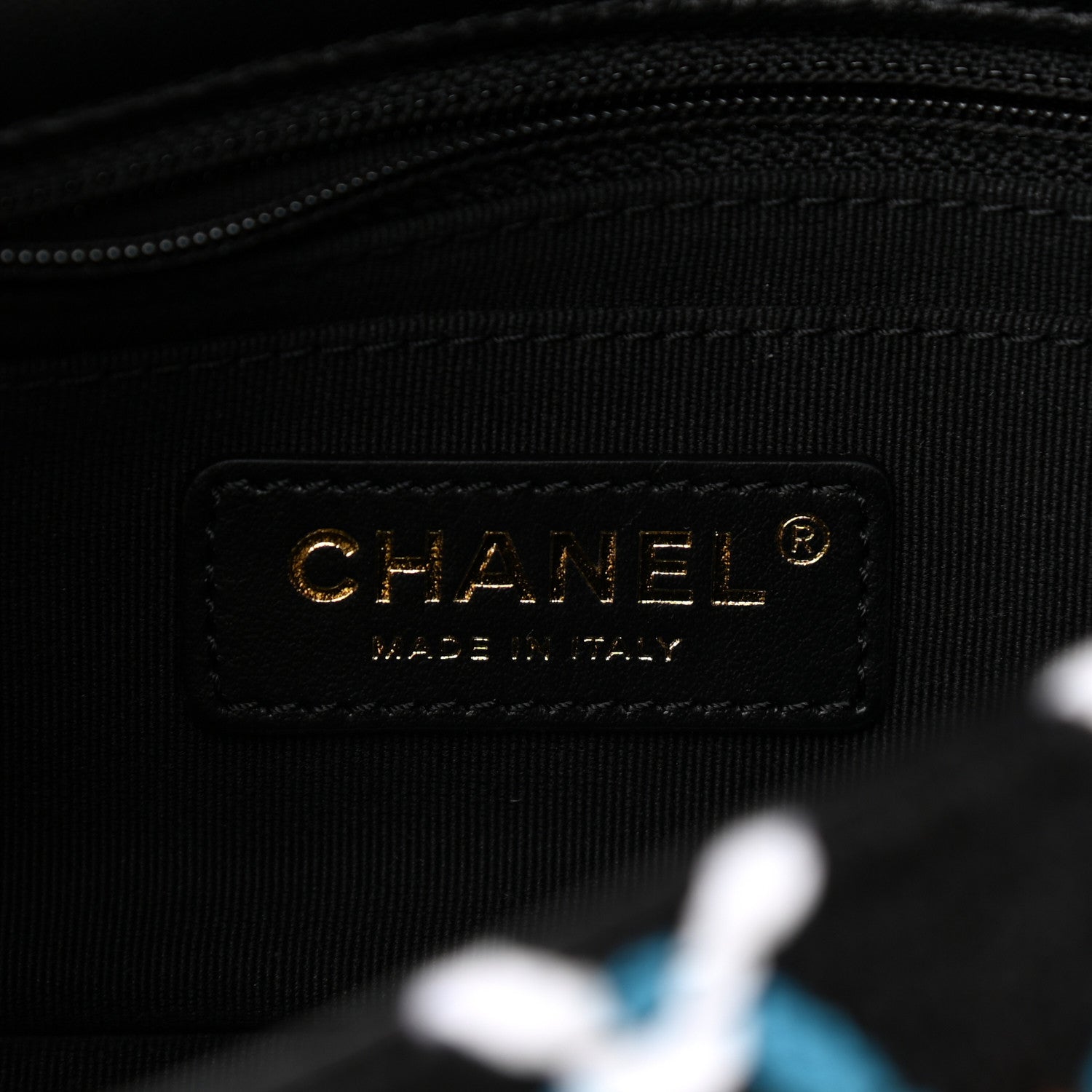 Chanel Tweed Diamond Threaded Mini Rectangular Pearl Crush Flap Black Multicolor 6 of 12