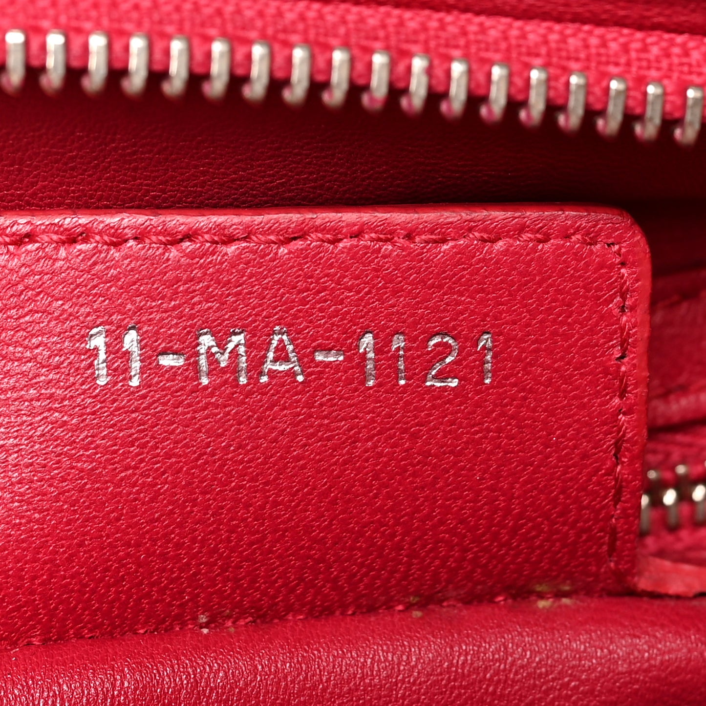 Lambskin Cannage Medium Pearl Lady Dior Dark Pink