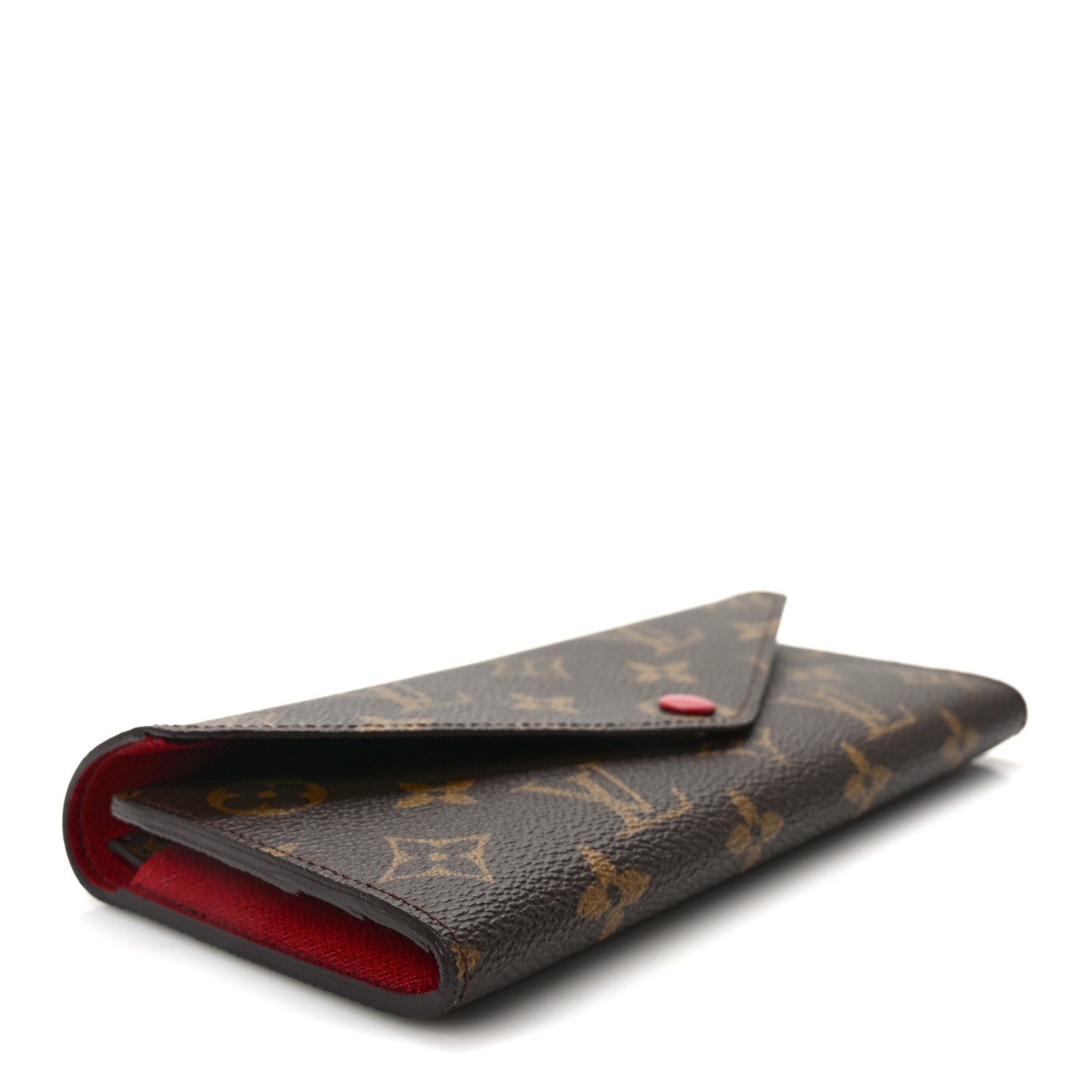 Louis Vuitton Monogram Josephine Wallet Red 4 of 9