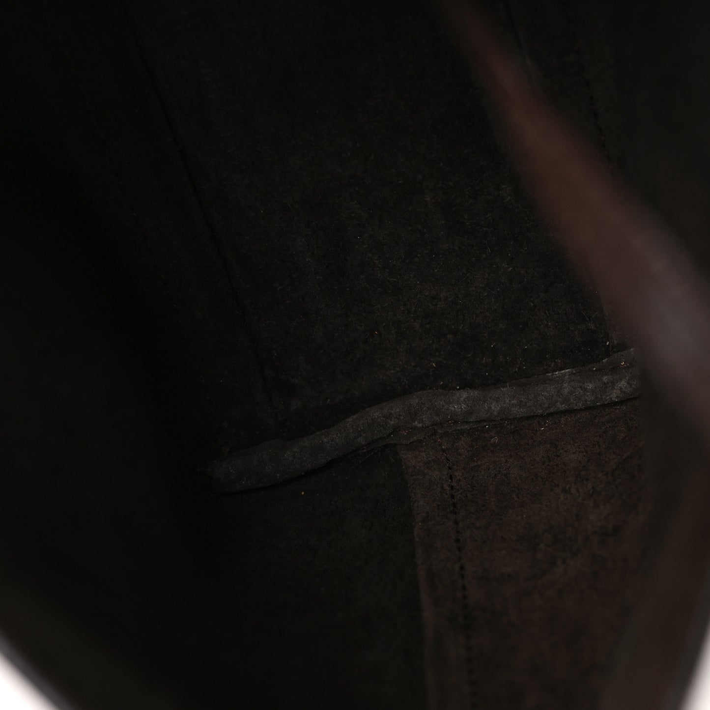 Calfskin Bamboo Shoulder Bag Brown
