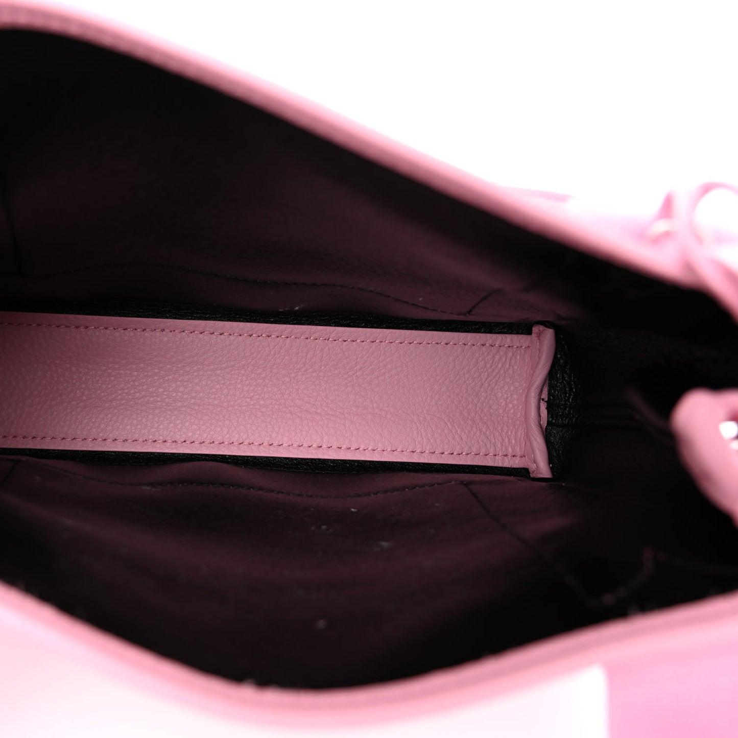 Calfskin Navy Cabas XS Candy Pink White