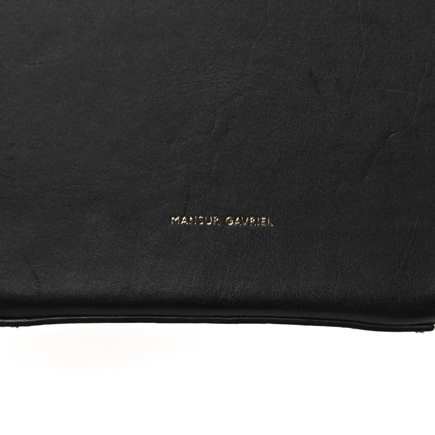 Calfskin Circle Crossbody Bag Black