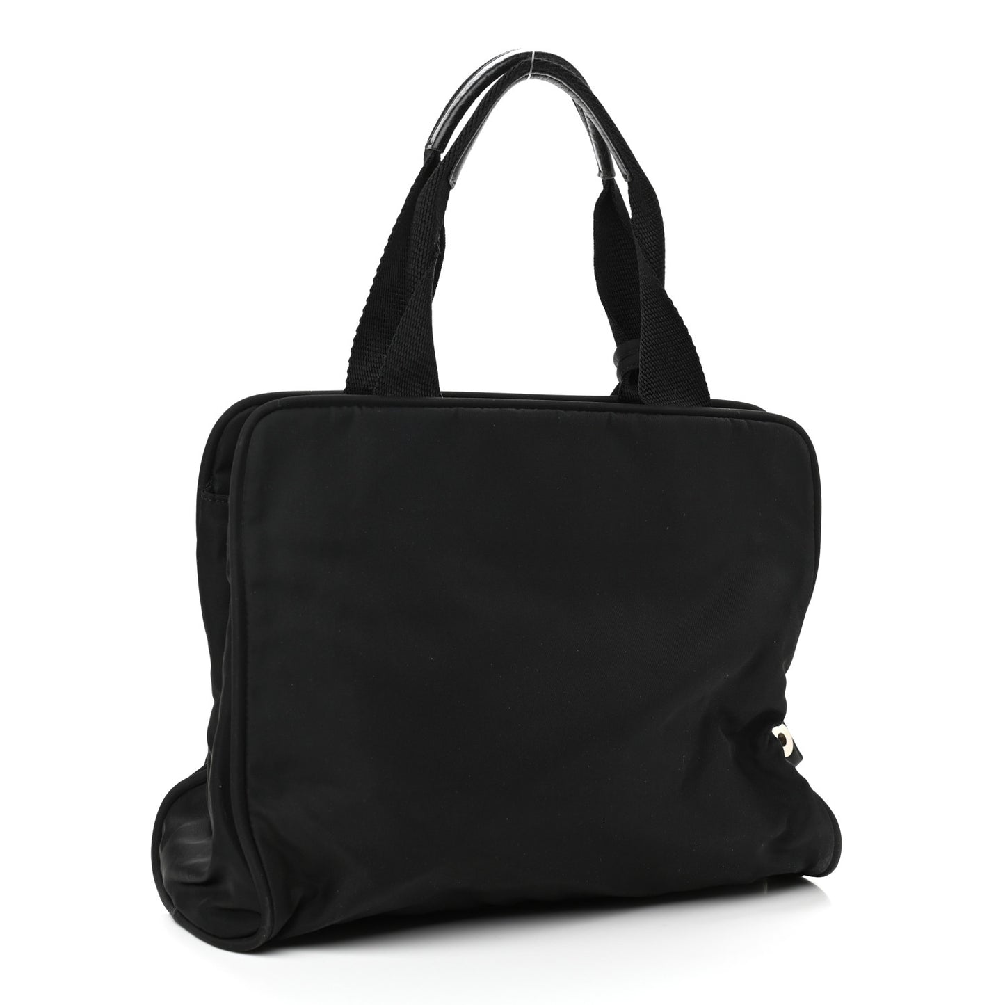 Tessuto Nylon Briefcase Black