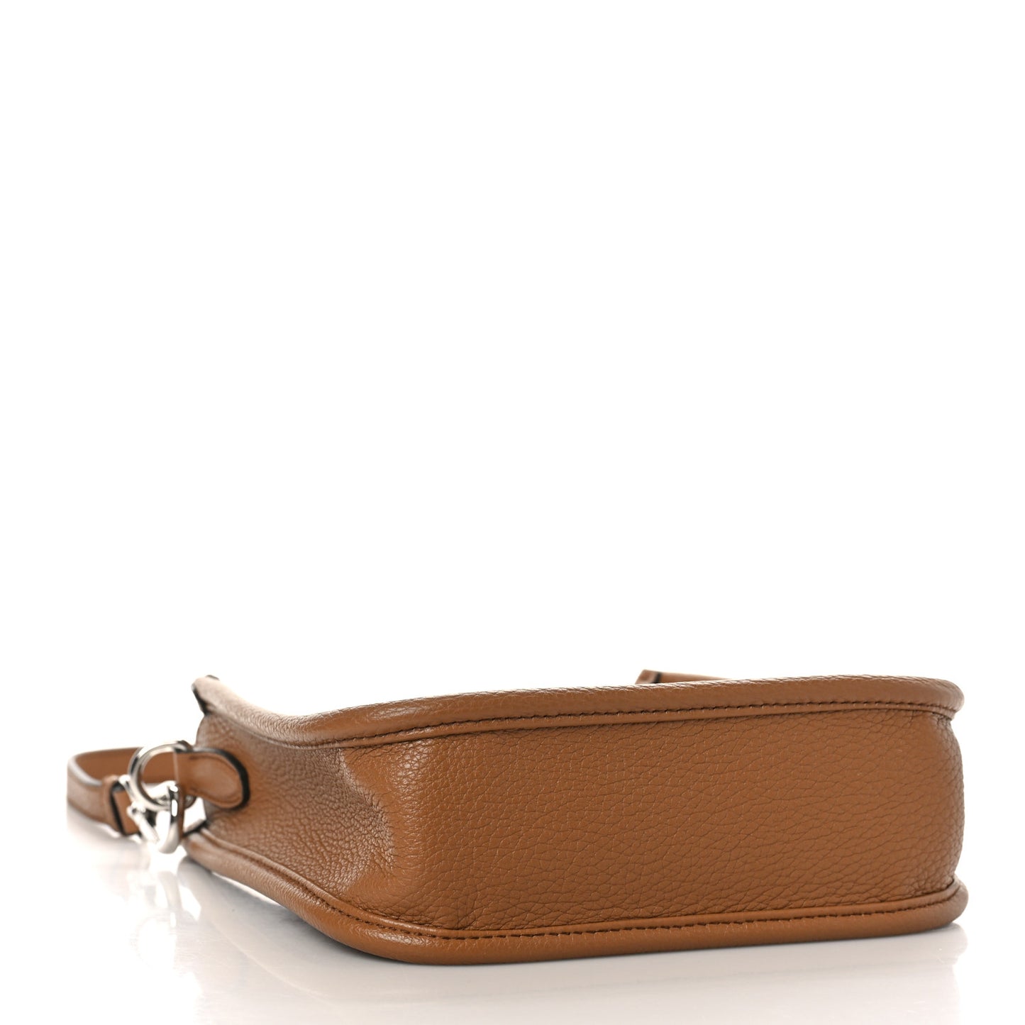 Vitello Daino Soft Mini Hobo Messenger Bag Caramel