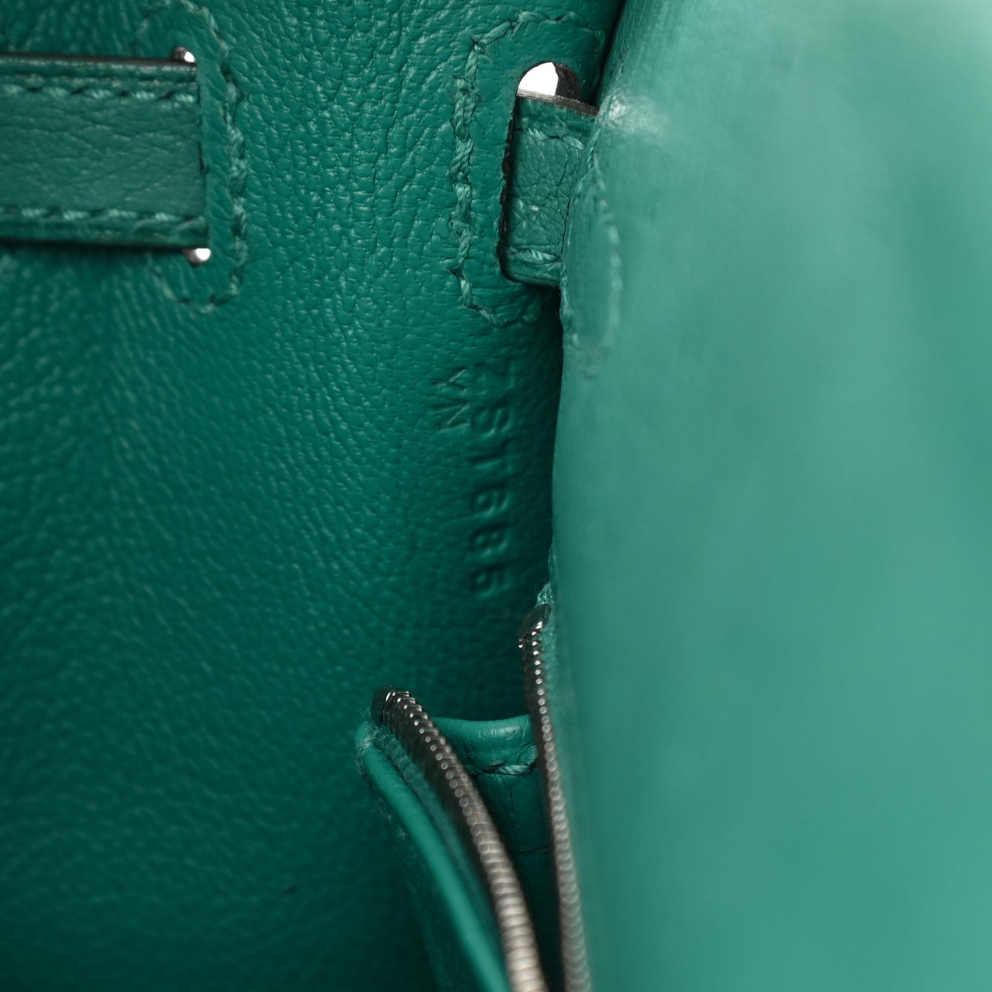 Ostrich Kelly Sellier 25 Vert Verone