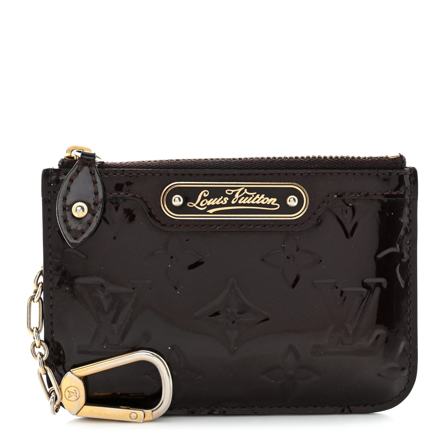 Vernis Key Pouch Amarante