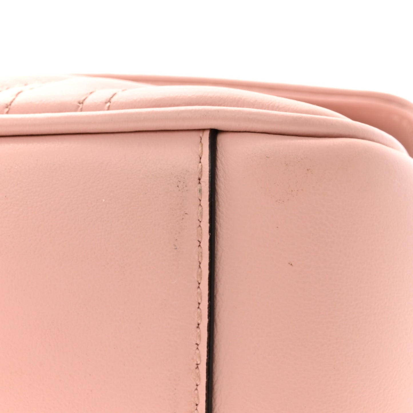 Calfskin Matelasse Small GG Marmont Shoulder Bag Perfect Pink