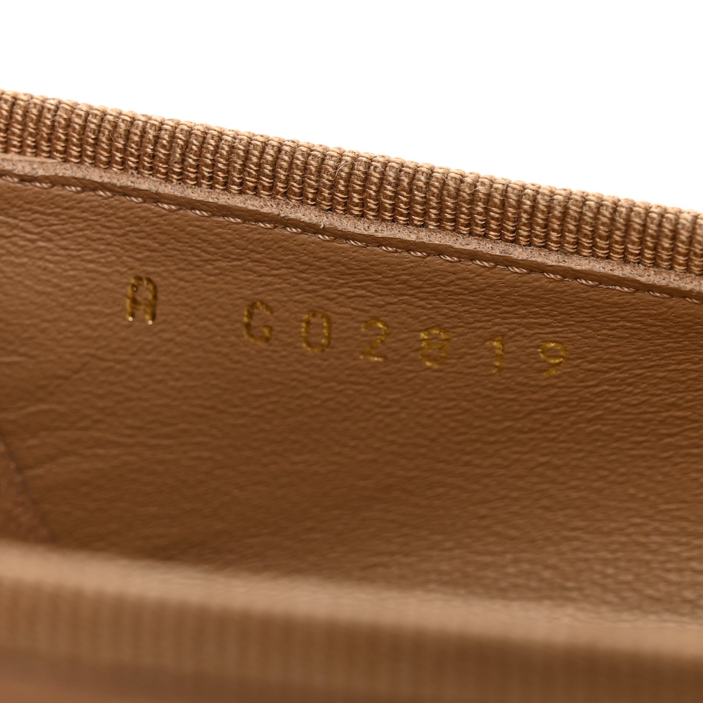 Lambskin Cap Toe CC Ballerina Flats 38 Beige Black