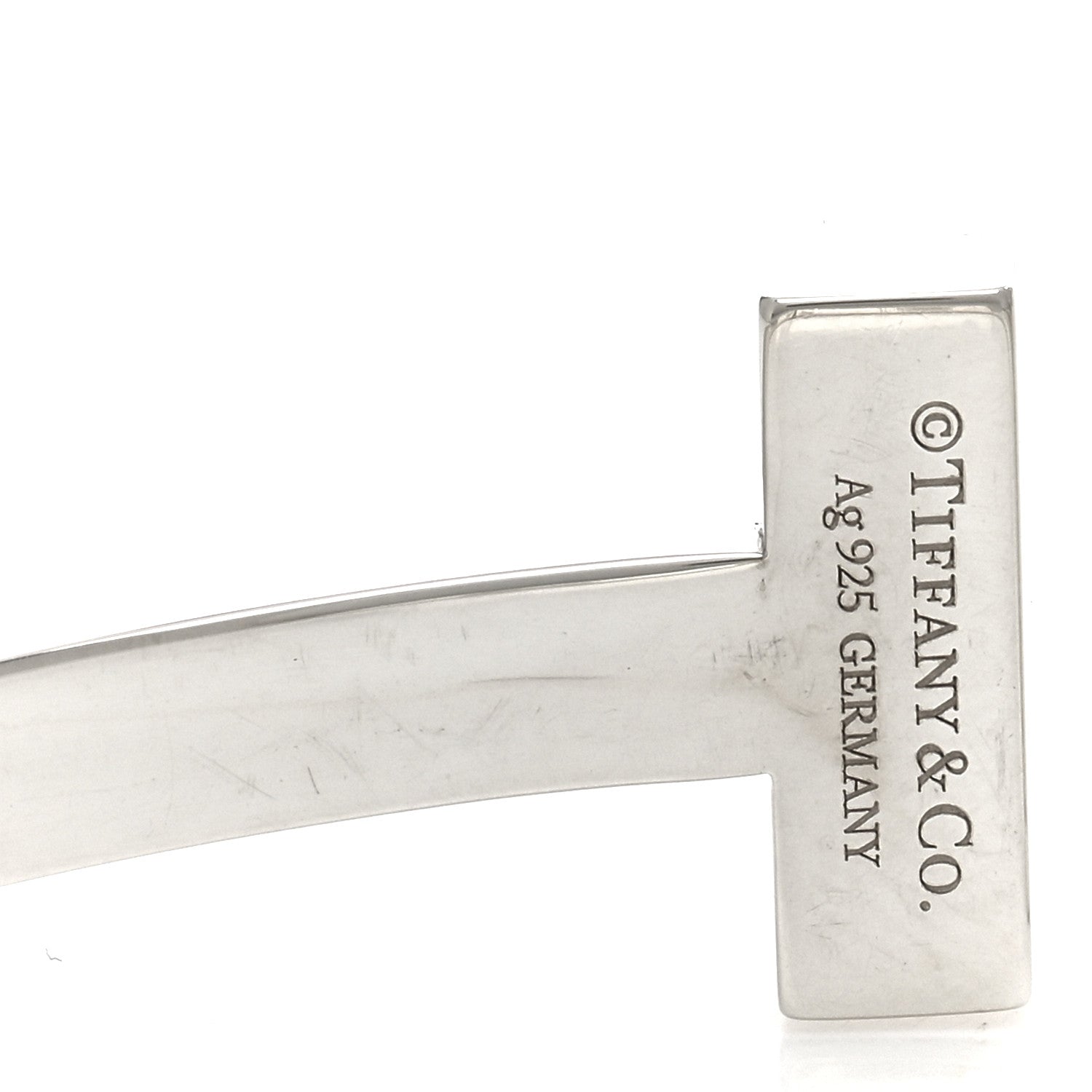 Tiffany Sterling Silver T Square Bracelet 3 of 4