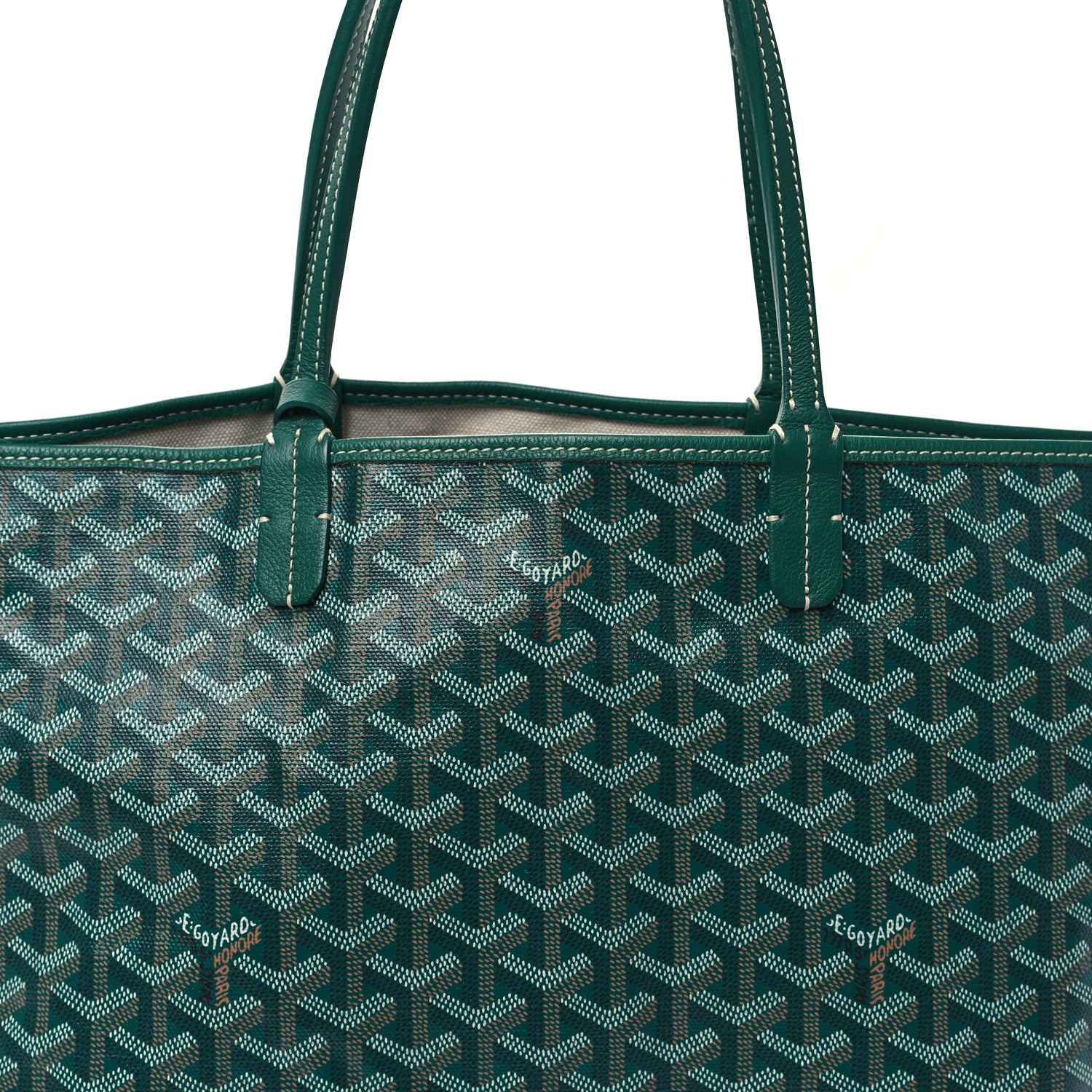 Goyard Goyardine Saint Louis PM Green 8 of 11