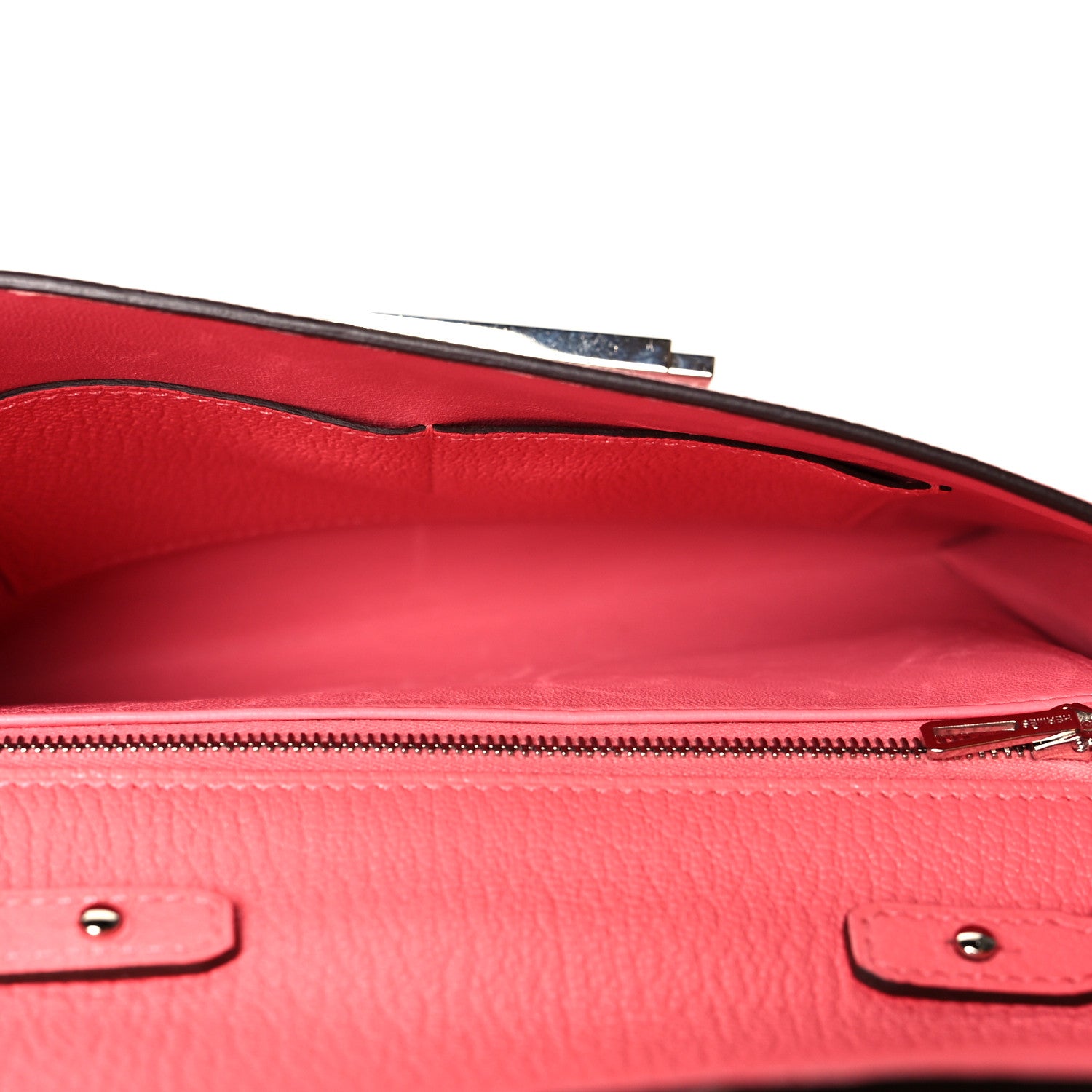 Hermes Chevre Mysore Cinhetic To Go Wallet Rose Ete 4 of 7
